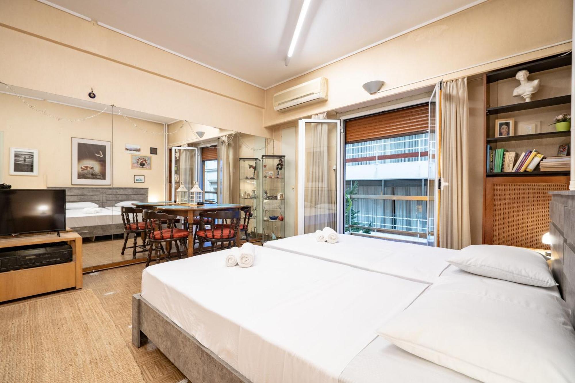 Syntagma Square 1 Bedrm 4 Persons Apartment By Mps Atenas Exterior foto